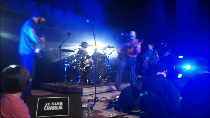 Le groupe Zogo en concert pour Grain de sel , janvier 2015.