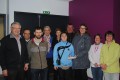 remise du chèque le 5 décembre 2014 en présence des handi'acteurs et des membres de Grain de sel.